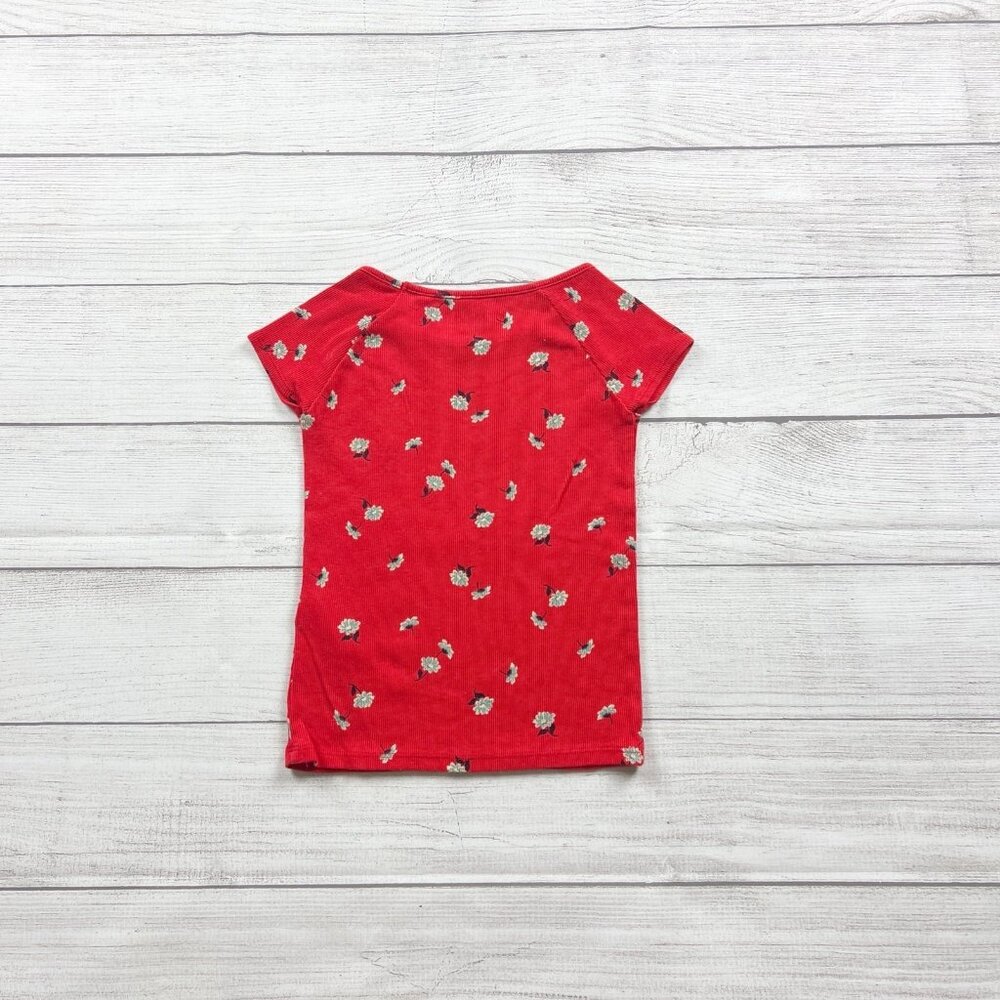 Abercrombie Kids Floral Ribbed Shirt - Picture 3 of 3